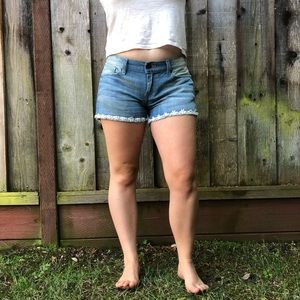 LIKE NEW lucky jean shorts